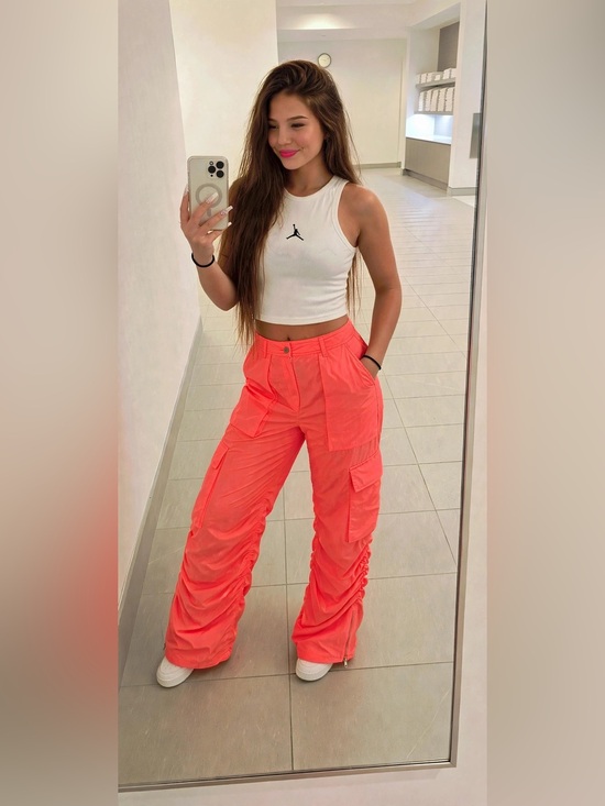 Jordan Pants - NWT Jordan Flight Mountainside Cargo Pants - Hot Lava S